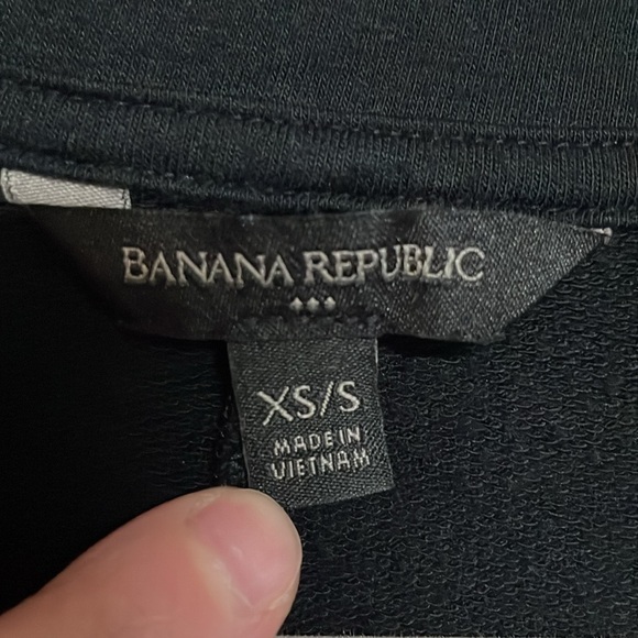 Banana Republic size XS/S Black Cocoon Cardigan Drape Silhouette with Pockets - Picture 2 of 8